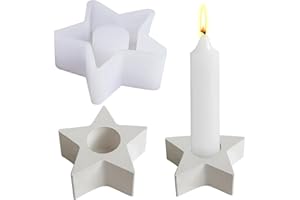 LONNALEE Silikonform kerzenhalter,3D Silikon Gießform Kerzenhalter DIY Kerzenformen Zum Gießen kerzen formen Silikon Kerzenform Selber Machen Set für Kerzenständer Tablett ，Halloween Gießform Kerzenhalter (A)