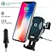 Produktbild Wireless Charger Auto, EHOOM kabelloses Auto Ladegerät und Halterung für iPhone 8, 8 Plus, iPhone X, Samsung Galaxy S8, S8+, S7 Edge, S6 Edge+, Note 8, Note 5 und alle andere Geräte mit Qi ladefunktion, Zwei Haltevorrichtung