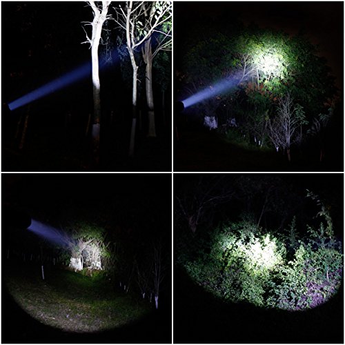 Odepro Taktische Taschenlampe EDC Taschenlampe IP68 Wasserdichte Militär Taschenlampe mit 3000mah Akku für den täglichen Gebrauch - 2