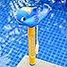 Produktbild KUNSE Karton Tier Baby Bad Schwimmbad Spa Schwimmende Badewanne Thermometer Temperatur Wasserzähler-Blauwal