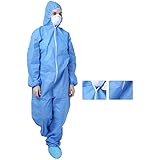 MEDIBLUE Personal Protective Equipment Kit - PPE Kit/Disposable Full Dress (Blue) Product