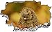 Produktbild Igel Tier Laub Herbst Wandtattoo Wandsticker Wandaufkleber C0032 Größe 40 cm x 60 cm