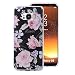 Produktbild Galaxy S8 Glitzer Handyhülle,Tpu Bumper Hülle für Samsung Galaxy S8,Leeook Kreative Stylish Rosa Rose Blume Muster Glänzend Glitzer Schutz HandyHülle Slim Fit Bling Shiny Weich Gel Silicone Rückseite Hülle TPU Tasche Schale Bumper Ultradünn Flexibel Schutzhülle für Samsung Galaxy S8 + 1 x Schwarz Eingabestift-Rosa Rose Blume