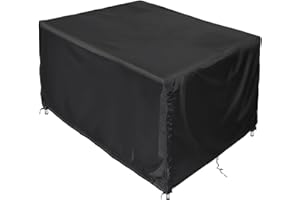 Comlax FIELD Abdeckungen für Gartenmöbel 150x90x75cm, Wasserdichte Abdeckplane Terrassenmöbel, Schutzhülle Gartentisch Winterfest, Lounge Abdeckung Outdoor Regenschutz und Wetterfest
