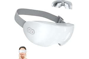 BLO2BIRO Steam Therapy Mask, 2-in-1 Eye Massager with Heat & Cold, Cordless Adjustable Eye Steamer, Rechargeable Heated Eye Mask, Relief Tired Eyes, for Dark Circles