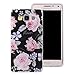 Produktbild Galaxy A5 2015 Glitzer Handyhülle,Tpu Bumper Hülle für Samsung Galaxy A5 2015,Leeook Kreative Stylish Rosa Rose Blume Muster Glänzend Glitzer Schutz HandyHülle Slim Fit Bling Shiny Weich Gel Silicone Rückseite Hülle TPU Tasche Schale Bumper Ultradünn Flexibel Schutzhülle für Samsung Galaxy A5 2015 + 1 x Schwarz Eingabestift-Rosa Rose Blume