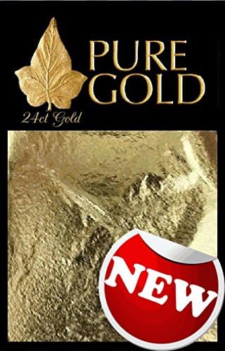 24CT Imitation Gold leaf on base Gilding - 10 Gold sheets, larger size 5.5cm x 5.5cm