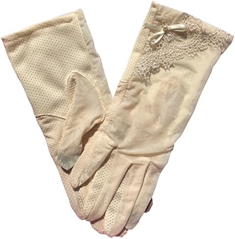 Yokeeyoo Summer Gloves Women Sunscreen Short Gloves Screentouch Driving Gloves
