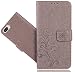 Produktbild FoneExpert® ASUS Zenfone 4 Max ZC554KL (5.5") Handy Tasche, Wallet Case Cover Flower Hüllen Etui Hülle Ledertasche Lederhülle Schutzhülle Für ASUS Zenfone 4 Max ZC554KL (5.5")