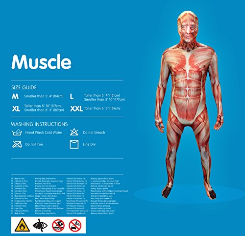 Imagen 2 de Morphsuits - Disfraz de segunda piel (pegado al cuerpo), talla XL (MPMSX)