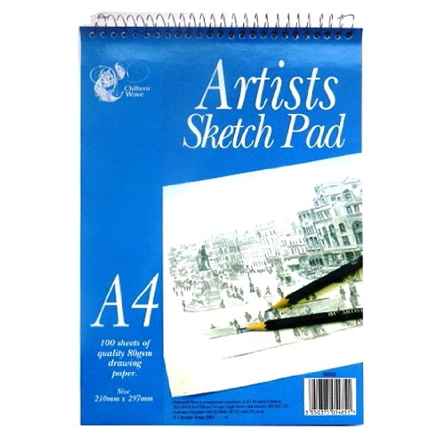 Book's Cover of Artistes croquis Format A4Pad à spirales100feuilles 297x 210mm