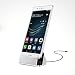 Produktbild Fone-Case Silver Huawei P9 lite Universal Micro USB Desktop Daten Sync Aufladen Dock Station Cradle Ladegerät Stand Mount