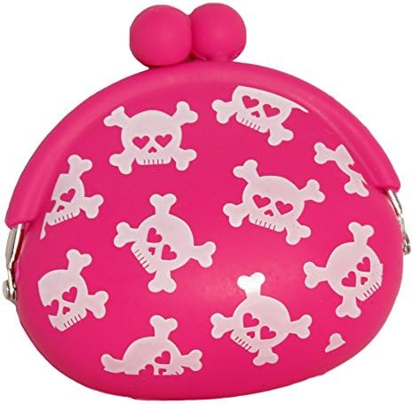 PackCraft Multipurpose Silicone Pink Printed Mini Pouch Case