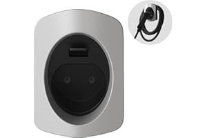 Tera EV uchwyt do ładowarki typu 2: bardzo wytrzymały materiał, uchwyt ścienny do samochodu, uchwyt na kabel ładowania, organizer na wszystkie warunki pogodowe, stacja ładująca do pojazdów