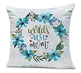 Tied Ribbons Mothers Day Gifts For Grandmother Gift  Printed Cushion With Filler - (12 x 12) Inch