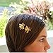 OverDose 2PCS Style Girl Exquisite Gold Bee Hairpin Side Clip Hair Accessories