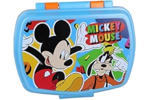 ILS I LOVE SHOPPING Fiambrera para almuerzo con diseño de Mickey Mouse