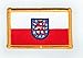 Produktbild Patch Aufnäher bestickt Flagge Thüringen Deutschland zum Aufbügeln Abzeichen Land