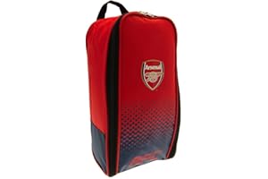 ARSENAL F.C. RAN Arsenal FC Boot Bag Official Merchandise, Red, approx 35cm x 18cm x 12cm
