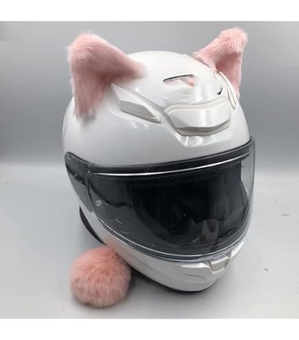 Plüsch Hülle Für Motorradhelm - Lustiger Helmüberzug Für Mehr Sichtbarkeit