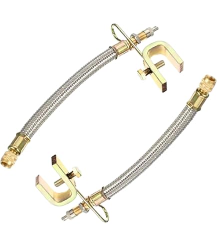 Kit Prolunghe Per Valvole Pneumatici In Ottone | 4 Pezzi Da 39mm + 2 Da 50mm | Adattatori Per Gonfiaggio Universali | Per Auto, Camion, Moto, Bici E Tosaerba | Facili Da Installare Senza Attrezzi