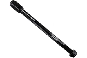 COOKIBLEND Bike Trainer Thru Axle Skewer, 12MM P1.0/P1.5/P1.75, Bike Trainer Thru Axle Adapter for Indoor Trainer Riding, Riding Equipment Accessories (P1.0)