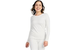 LAPASA Pacco da 2 o 1 Maglia Termica Donna Manica Lunga Fodera in Micro Pile - Pigiama Abbigliamento Intimo Canottiera Calda Elegante Elastica Traspirante Sportiva L15/L39/L42