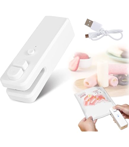 MINI CALORE SIGILLO Sigillante Macchina Impulso Portatile Cibo Poly Borsa Pla - EUR 5,22 - Foto 2