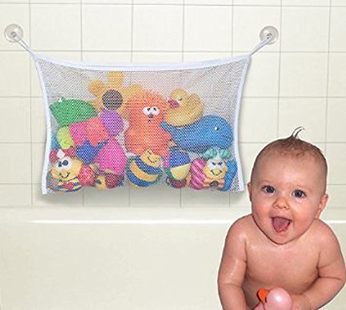 EJY Kids Baby Bath Time Toys Storage Suction Bag