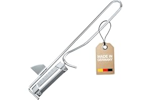 Westmark Universal-Sparschäler/Pendelschäler mit geschärftem Ausstecher, Edelstahl/Stahl, Famos, Silber, 106122E1