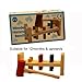 Brand New in Box A-Z Traditional Mini Wooden Hammering Bench Toy with Pegs & Hammer 12+ Mths