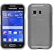Produktbild PhoneNatic Case für Samsung Galaxy Young 2 Hülle Silikon weiß brushed Cover Galaxy Young 2 Tasche + 2 Schutzfolien