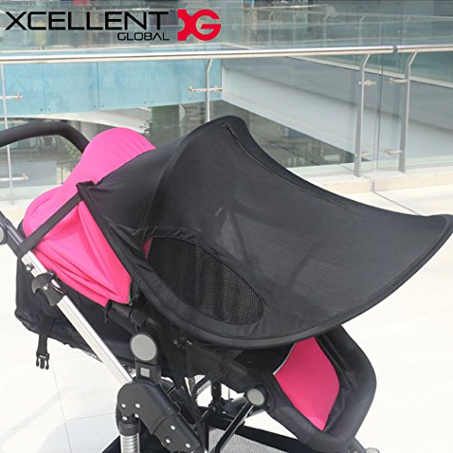 Xcellent Global Baby Stroller Sun Shade UPF 50+ Infant Sun Protection Shield HG198