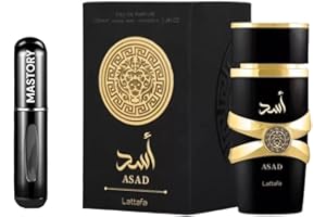 MASTORY M Asad Lattafa Perfume Árabe Para Hombre Original EDF 100ml, Incluye Atomizador Mastory