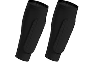LIAMEPH Shin Defender,Football Shin Guards,Shindefender Shin Guards Kids,Shin Defenders with Honeycomb Compression Sleeve,Shin Splints,for Kids,Boys,Teens and Adults Protective Equipment(Size L)