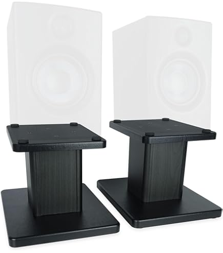 Support De Haut-parleur De Bureau Support Audio En Métal