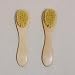Tenflyer Wooden Handled Boar-Bristle Brush Face Brush Natural Bristle Wood Hand - Skincare & Spa Products