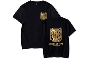 LKY STAR Attack On Titan Camiseta Shingeki no Kyojin Scouting Legion T-Shirt Cosplay