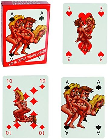 Novelty Fun Kamasutra Playing Cards - Fun Cheeky Joke