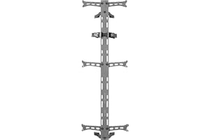 Hawk Helium Climbing Stick 3 PK. for Treestand Fold Up Steps with Boot Grabbing Grooves, Grey, One Size