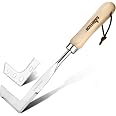Taglierina Multifunzione Per Apicoltura Con Manico In Legno – Coltello In Acciaio Inox Per Disopercolare Telai – Lunghezza 47 Cm - copertina