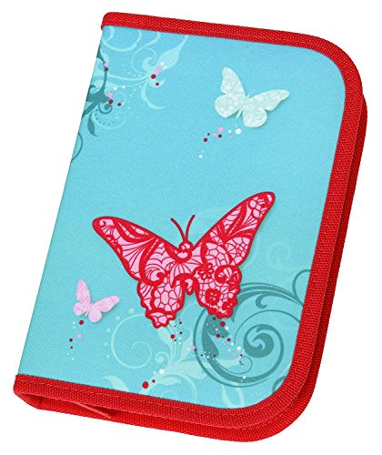 Preisvergleich Produktbild Schule Bleistift Fall Schmetterling mit 30 Stück Stabilo