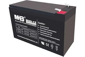 Batteria al Piombo ricaricabile MHB MS9-12 Sigillata 12V, 9Ah Ideale per UPS e Gruppi di Continuità