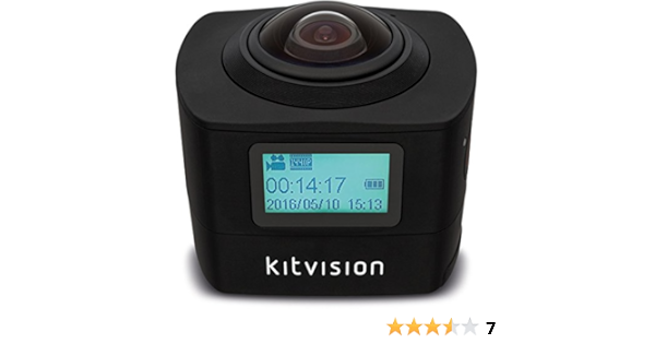 Buy Kitvision Kvim220 Immerse 360 Action Camera Black Online At Low Price In India Kitvision Camera Reviews Ratings In