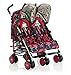 Cosatto Supa Dupa Twin Stroller Flamingo Fling - Pink
