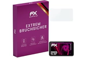 atFoliX Glasfolie kompatibel mit Desview R5II Panzerfolie, 9H Hybrid-Glass FX Schutzpanzer Folie