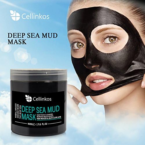 Deep Sea Mud Mask Deep Skin Cleanser BlackHeads Remover Pore Reducer