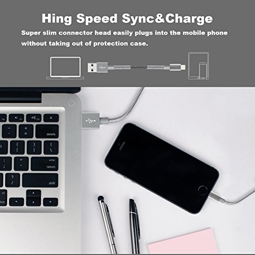 C ble de iPhone MITE 4 Pi ces 1m 2m 2 3m C ble de Chargeur de iPhone Tresse en Nylon avec Garantie pour 12 mois Certifi e par iPhone X 8 7 Plus 6 Plus 6s iPad Air 2 Pro et plus Gris reviews C ble de iPhone MITE 4 Pi ces 1m 2m 2 3m C ble de Chargeur de iPhone Tresse en Nylon avec Garantie pour 12 mois Certifi e par iPhone X 8 7 Plus 6 Plus 6s iPad Air 2 Pro et plus Gris
