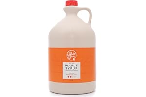 MAPLEFARM Jarabe de arce Grado A (Amber, Rich taste) - 4 litros (5,2 Kg) - Miel de arce - Sirope de Arce - Original maple syrup