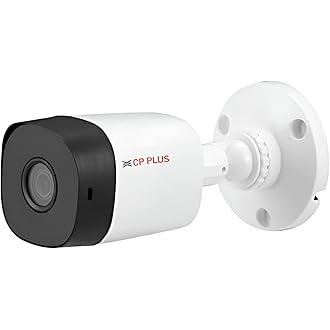 CP Plus 2.4MP IR Bullet Camera with Support Built in Mic | 1080P Full HD Recording | Max 30fps| Illumination Range of 20 Mtrs, IP67 – CP-URC-TC24PL2C 